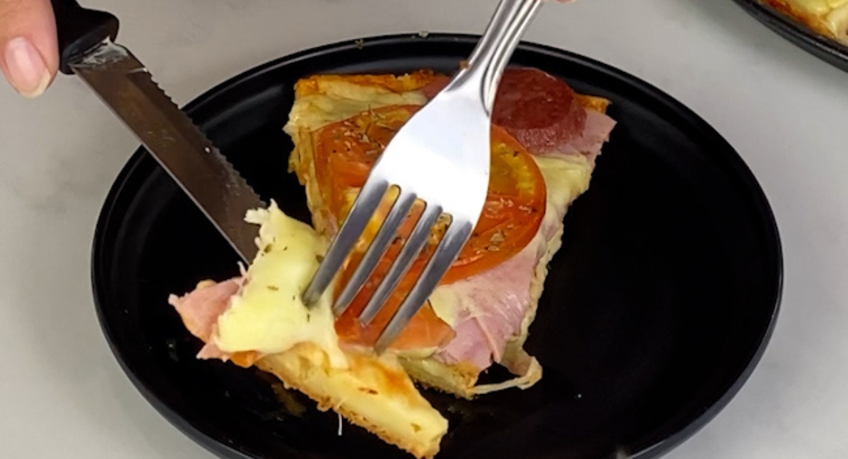 Pizza de liquidificador a melhor , mais fácil e barata do mundo