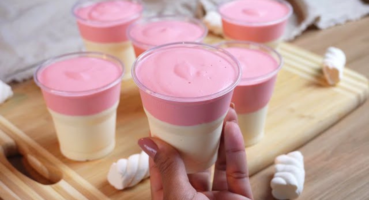 Deliciosas Gelatinas de Fresa Espuma 