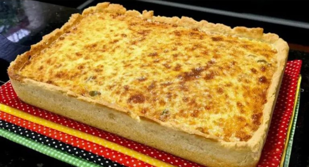 Receita da minha mãe! Esta torta especial de bacalhau não pode faltar na sua ceia de Natal e fim de ano
