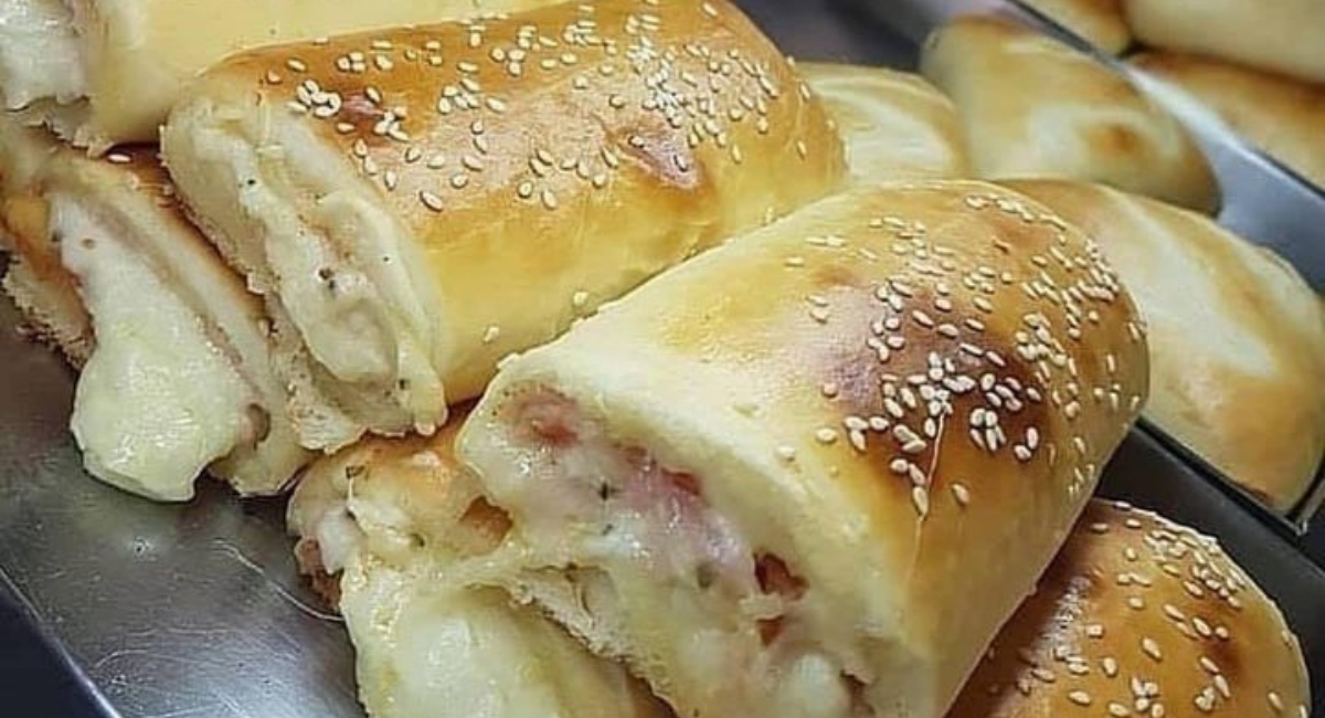Pãezinhos Pizza práticos e deliciosos 