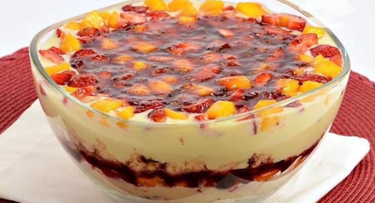 Pave especial de frutas