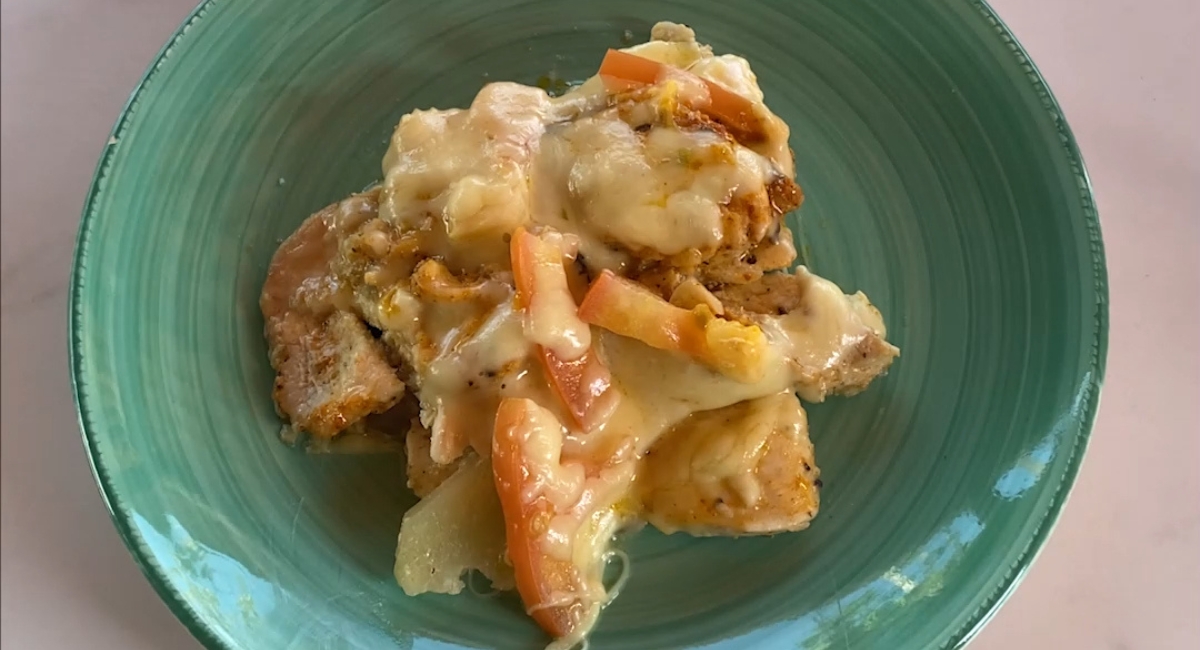 Quando faço frango com batata assim, todo mundo me pede a receita!