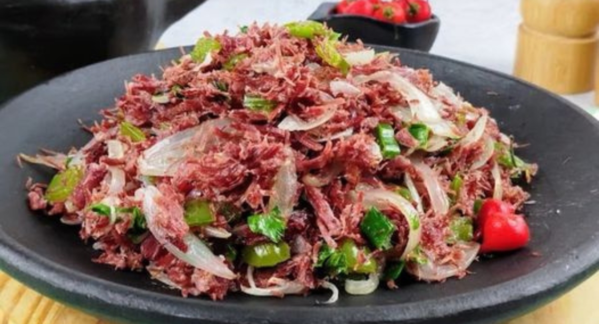 Carne seca desfiada
