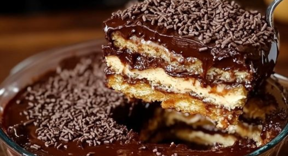 Cremosinho de Brigadeiro meus filhos amam essa sobremesa