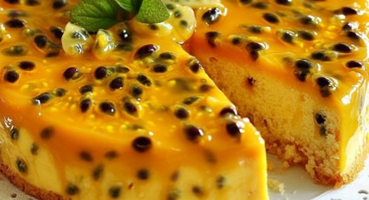 Receita de bolo de Maracujá