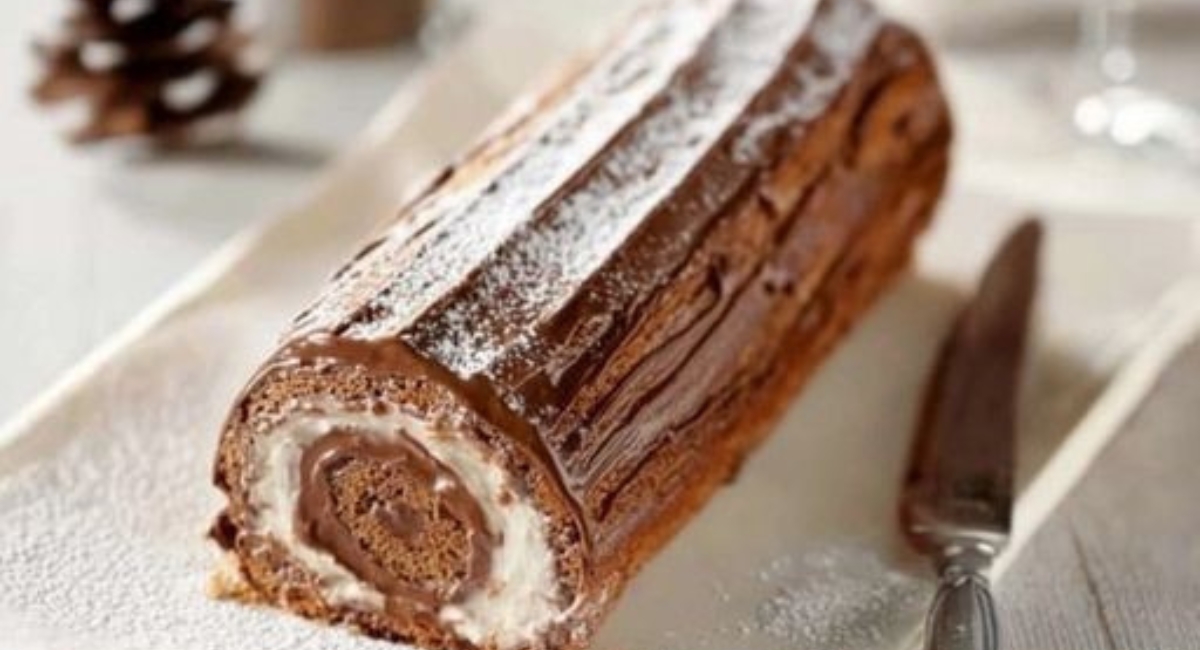 La bûche De Noël vite fait en 15 minutes chrono !