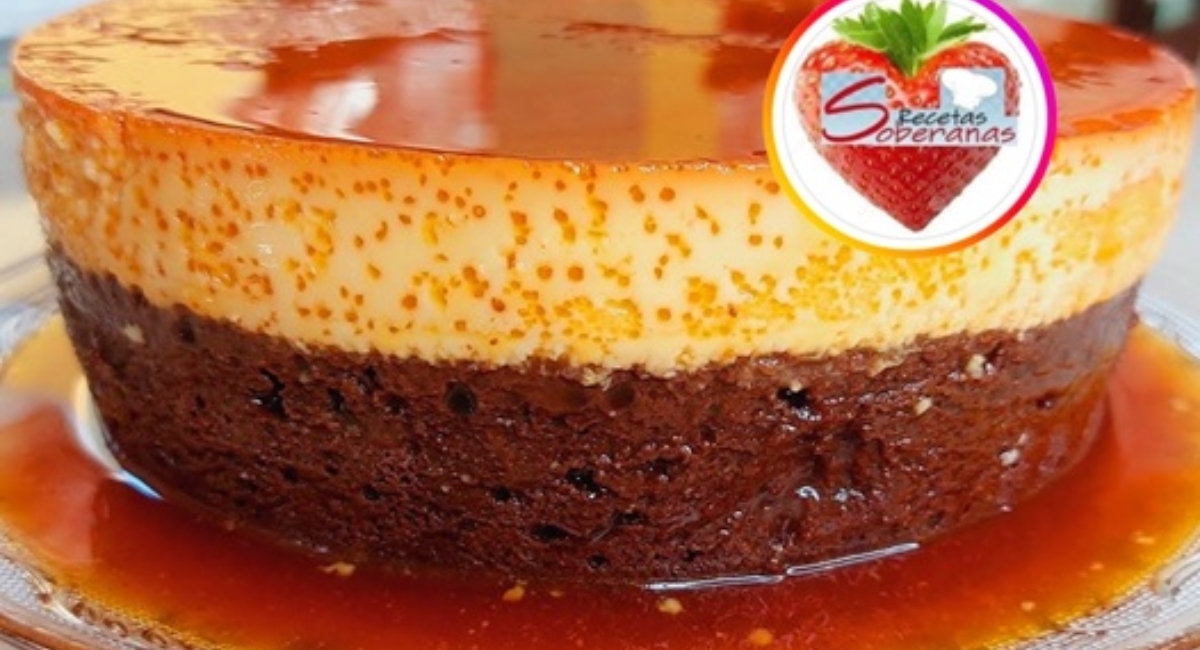 Chocoflan o torta imposible receta fácil con solo