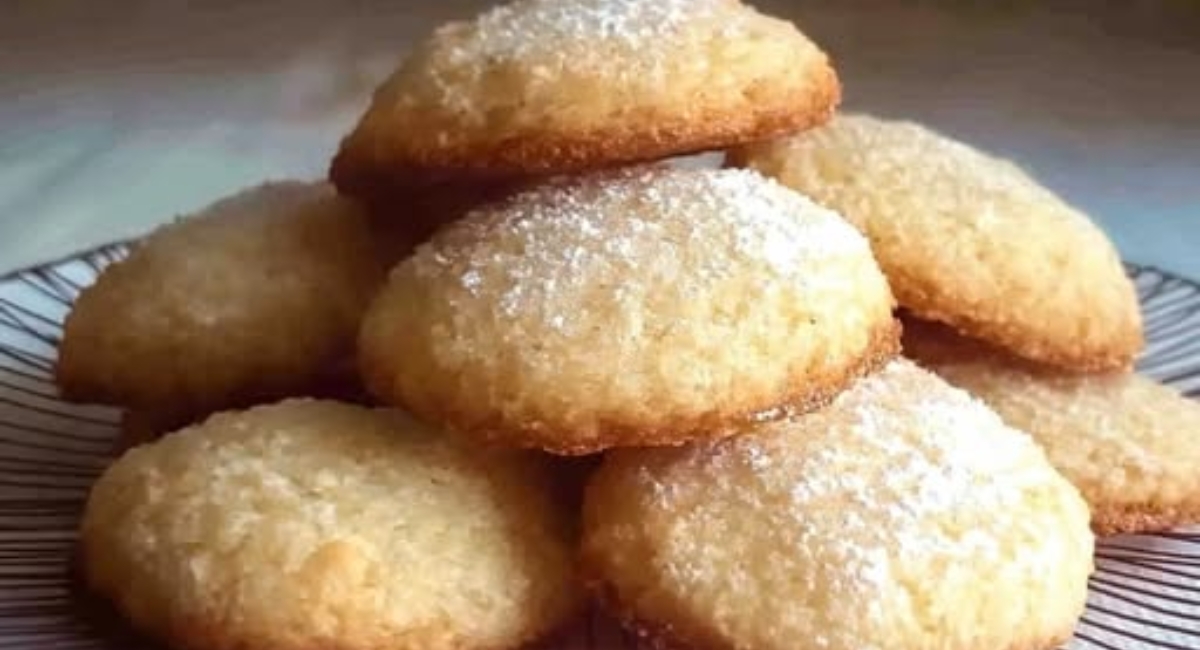 Biscuits moelleux aux noix de coco