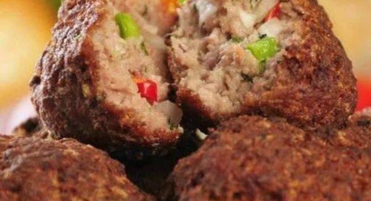 Receita Bolinho de Carne Moída