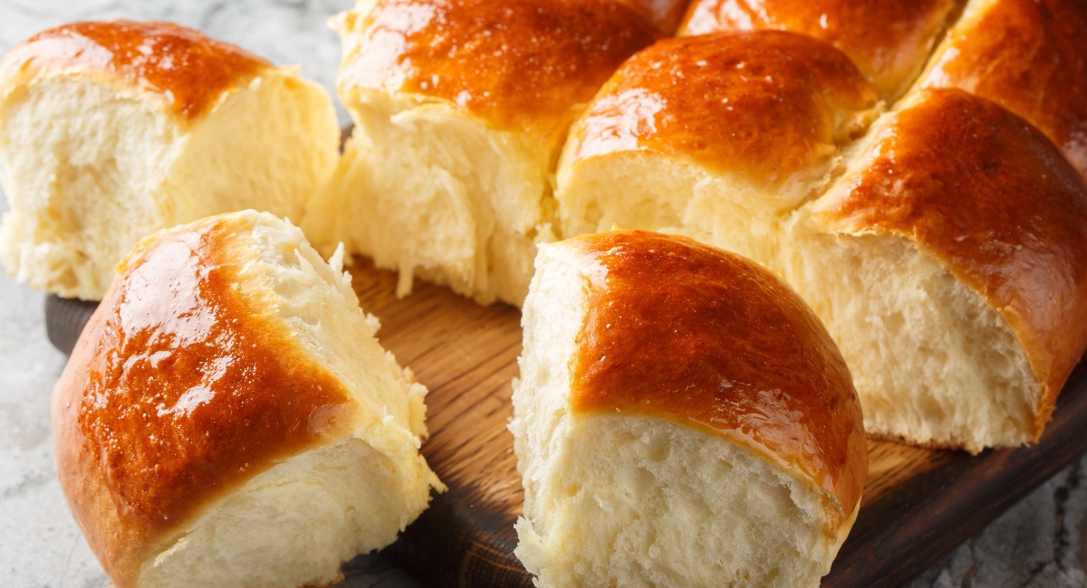 Pão de vinagre um pão bem fofinho e delicioso que não precisa sovar