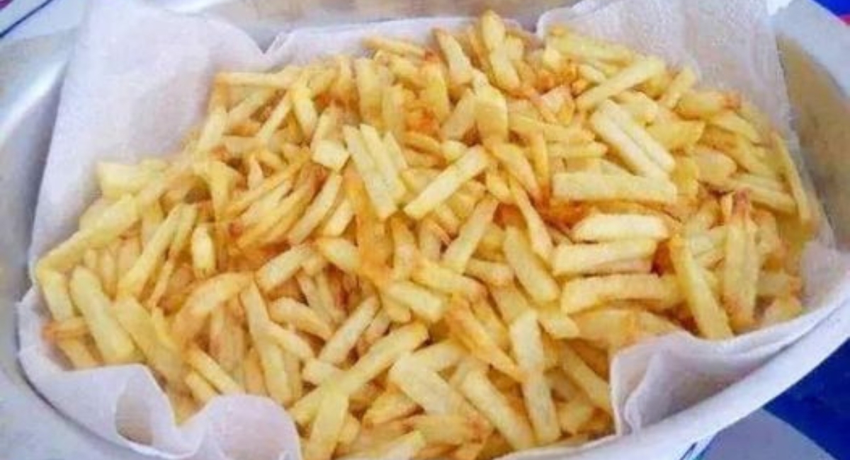 Batata frita na panela de pressão crocante sequinha e muito mais rápida de preparar