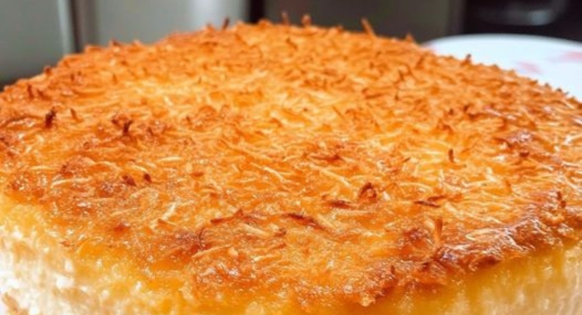Bolo De Coco e Queijo