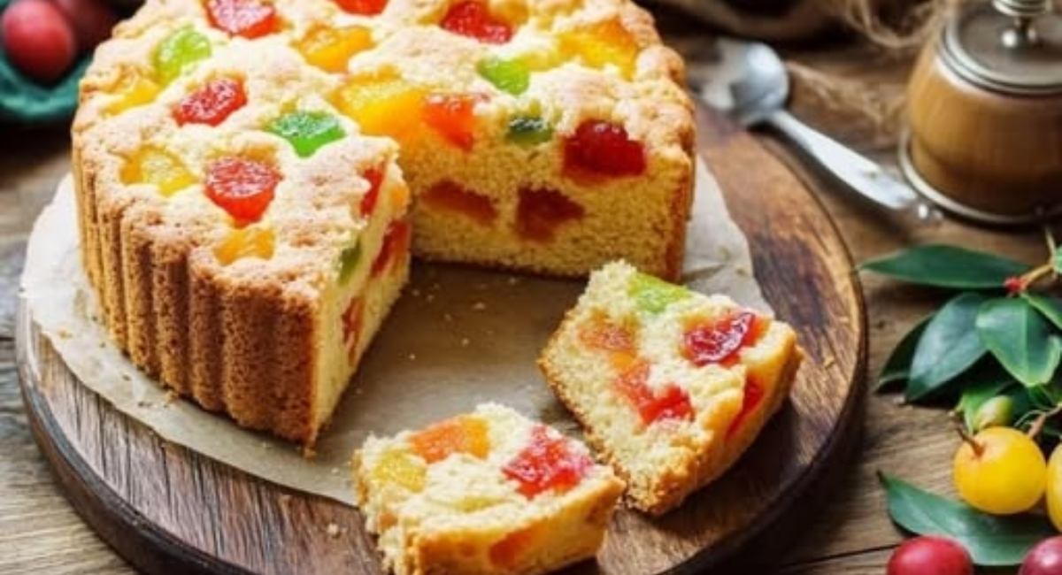 Cake aux fruits confits