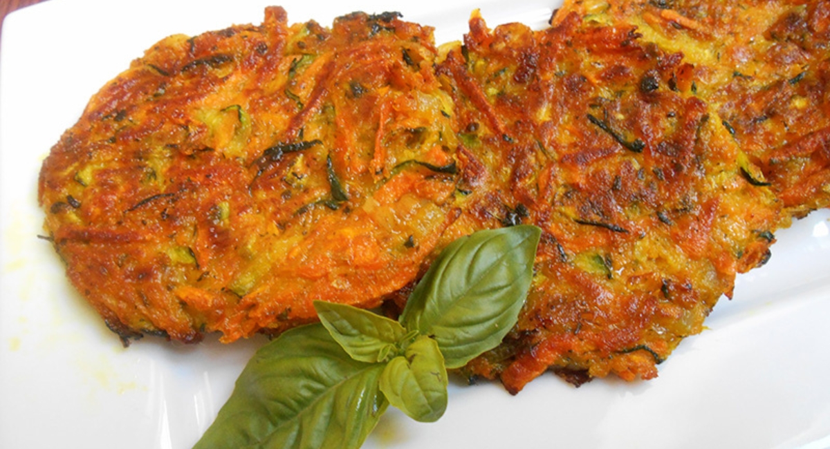 Galettes de courgettes, carottes et pommes de terre