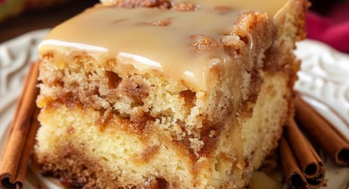 For Arlene's Caramel & Streusel Coffee Cake