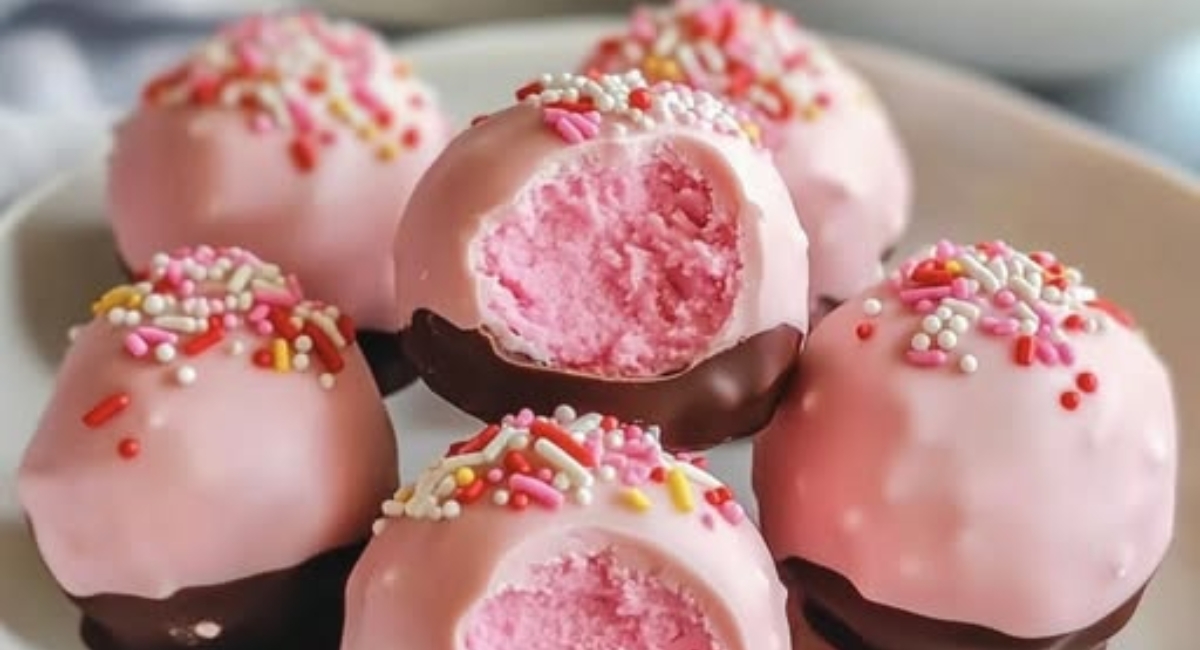 Sweet Strawberry Truffles