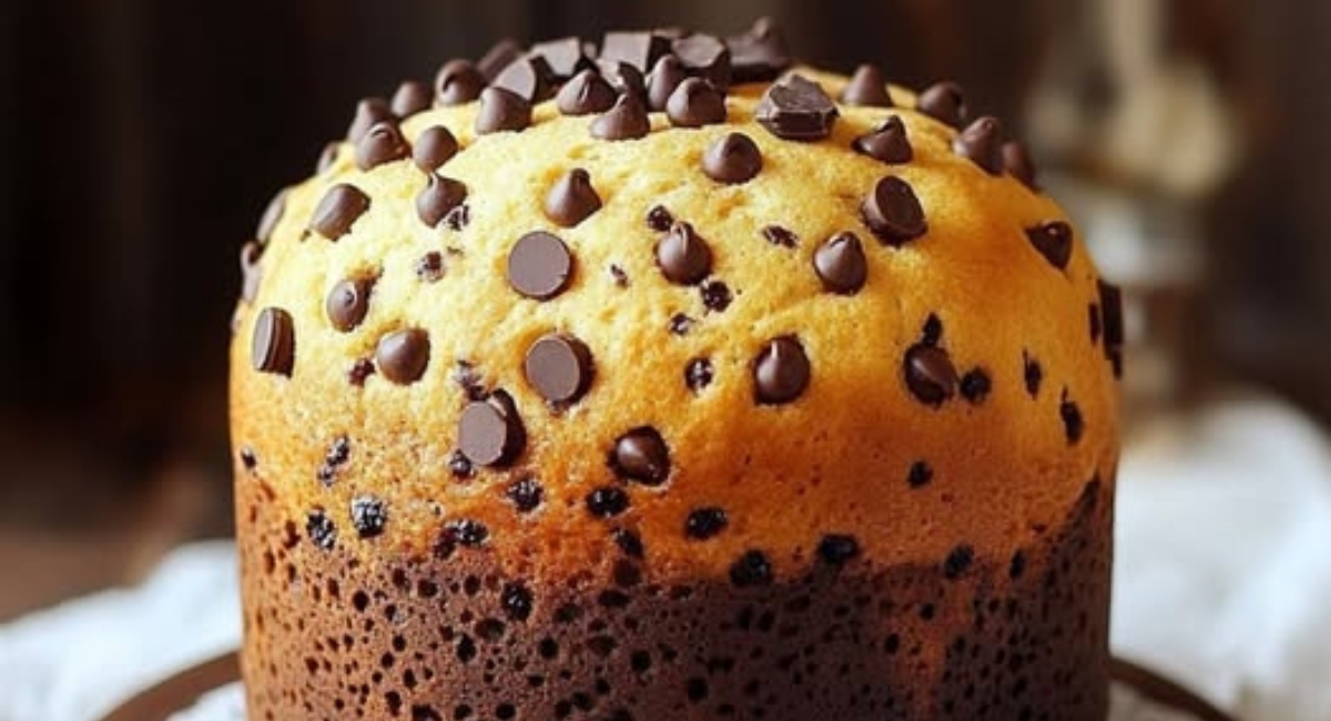 Panettone de Chocolate en Licuadora