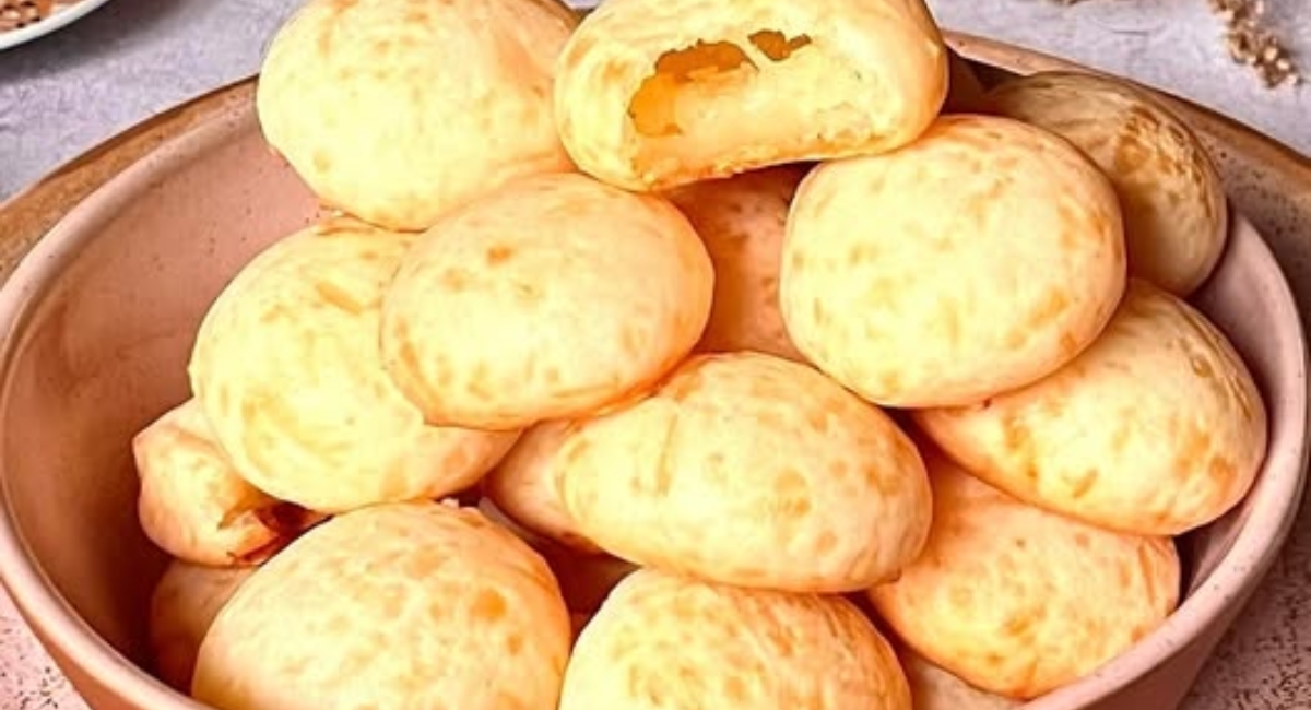 Pão de queijo com tapioca fácil
