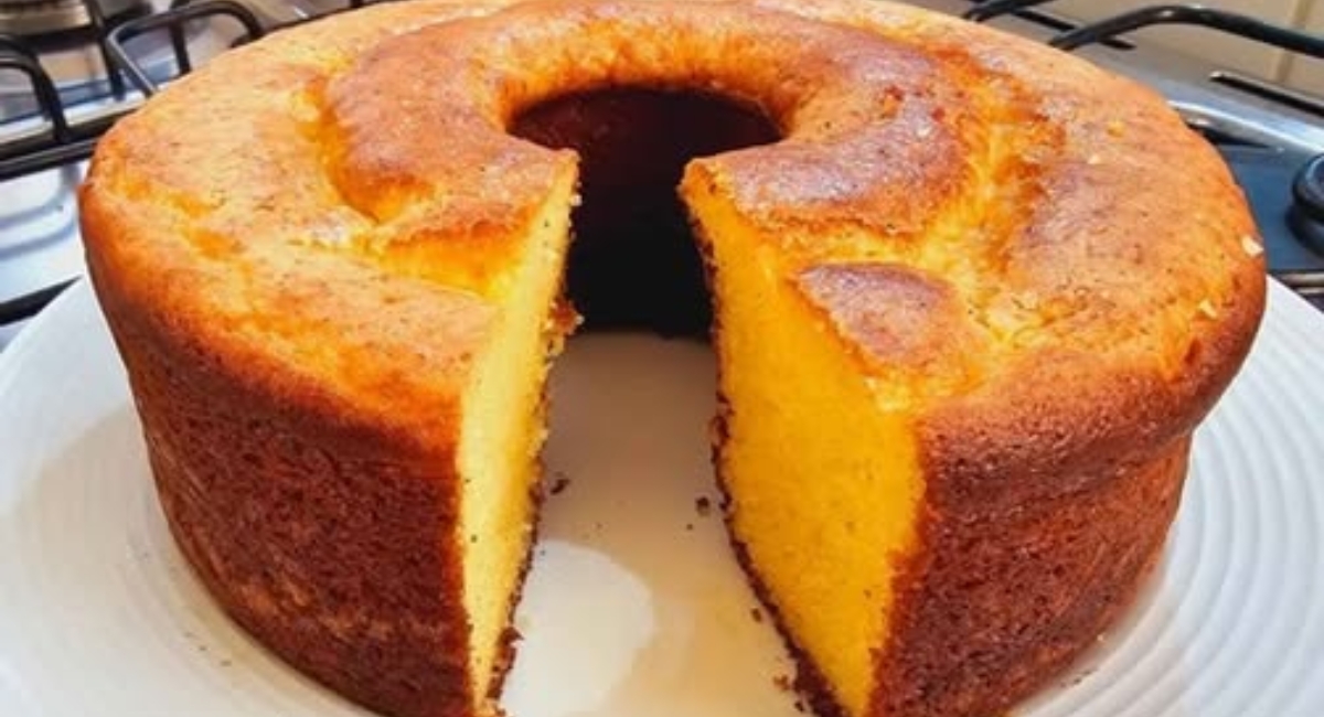 Bolo de Fubá Sem Farinha de Trigo