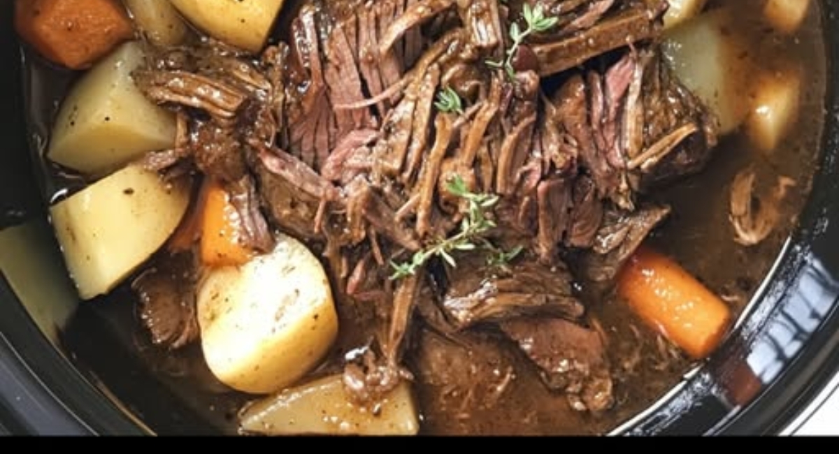 Hearty Crockpot Pot Roast