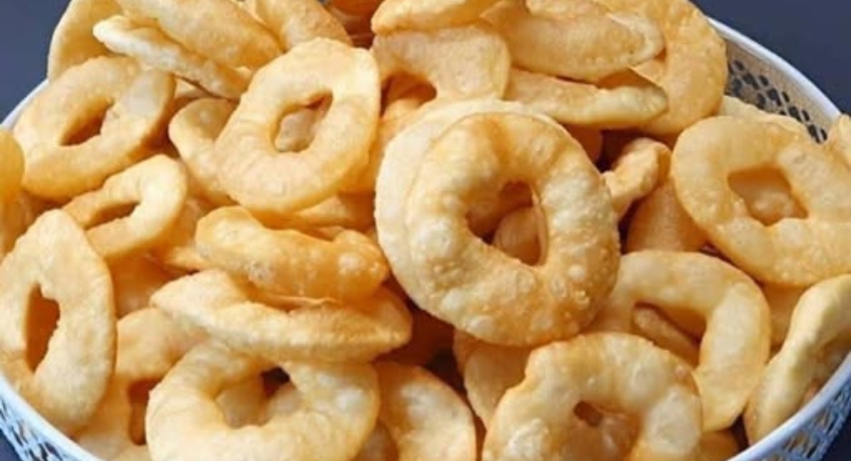 Salgadinho de água e sal, receitinha simples, econômica e deliciosa