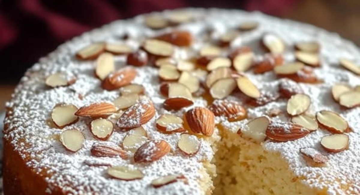 Italian Almond Ricotta Cake