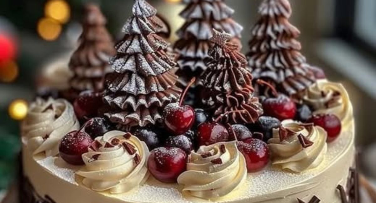 Black Forest Cake Christmas Recipe