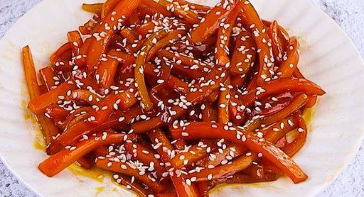 Bâtonnets de carottes épicés au parmesan