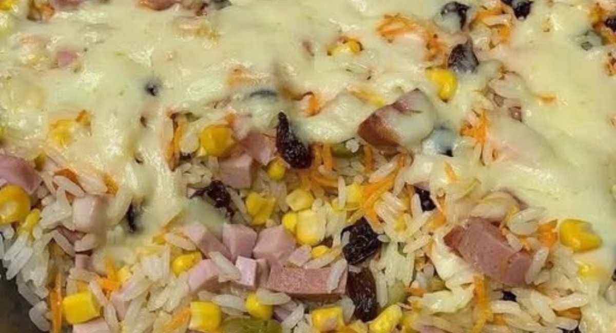Como fazer arroz natalino