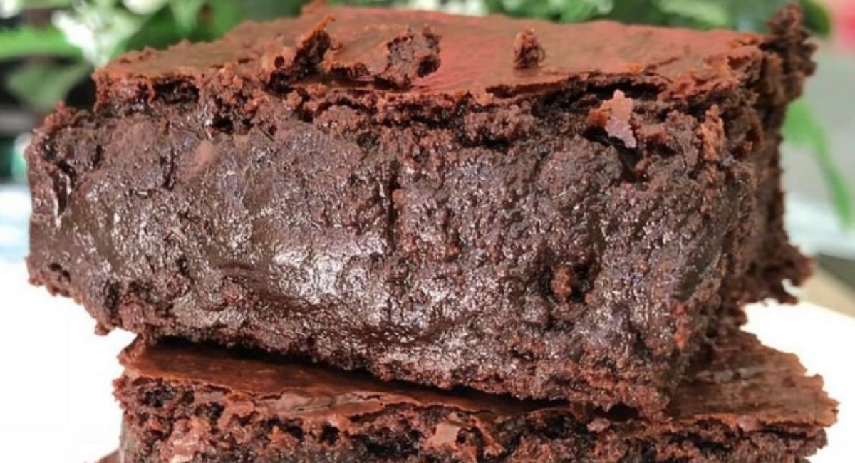 Brownie sem farinha, saudável 