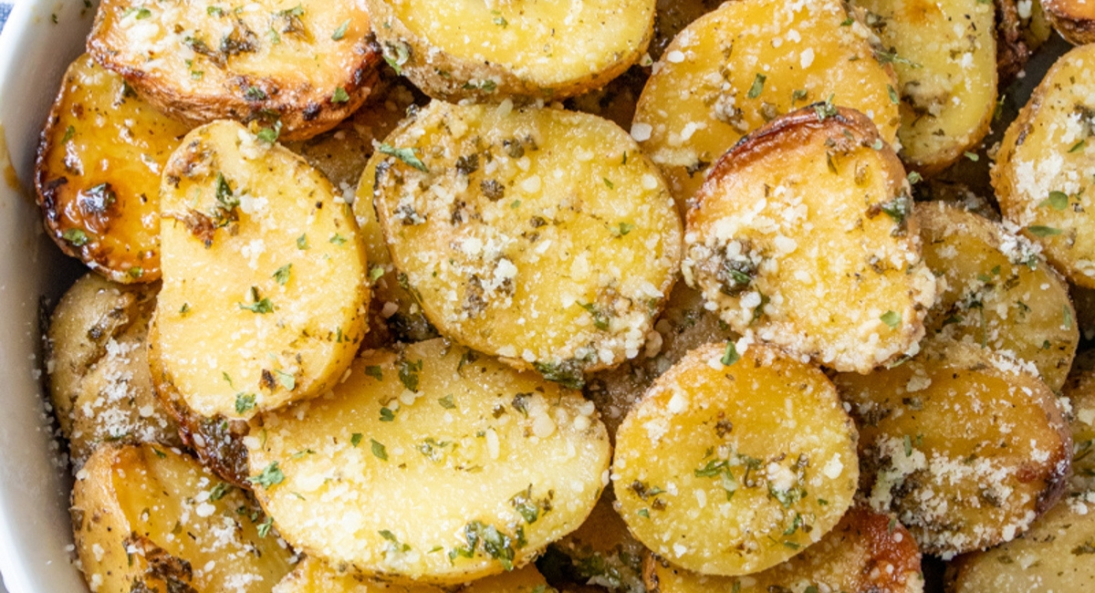Parmesan Baked Potatoes