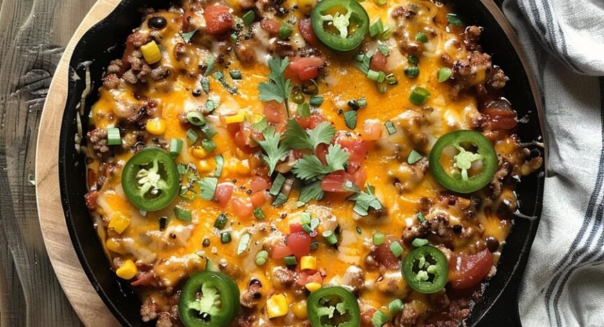 Cheesy Enchilada Chili