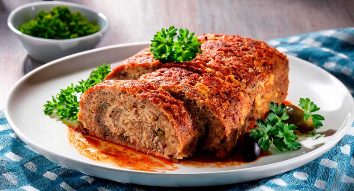 Bolo de Carne Italiano, essa receita é pra lamber os dedos e o prato
