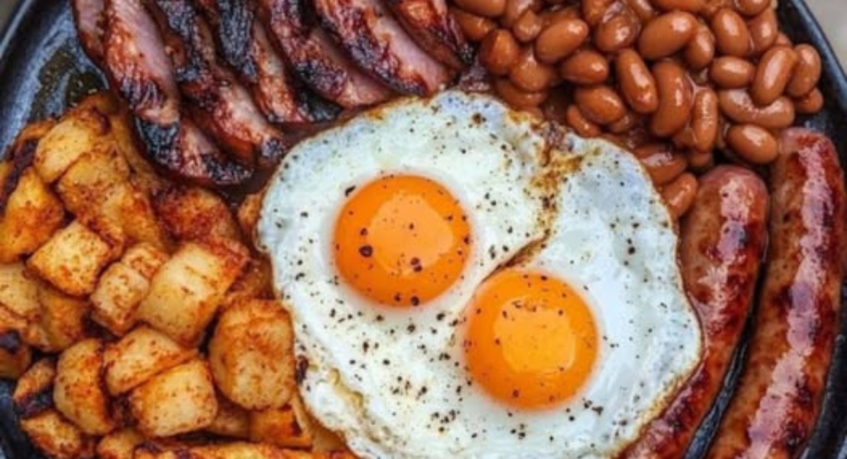 WOULD YOU EAT THIS FULL ENGLISH BREAKFAST 