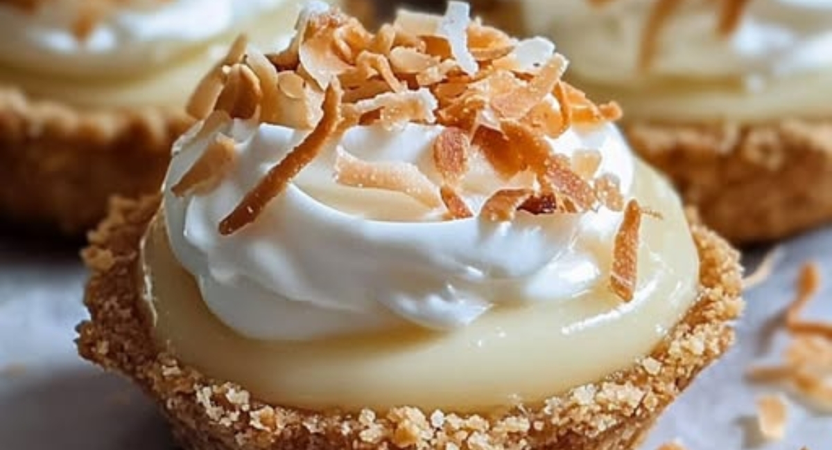 Mini Coconut Cream Pies