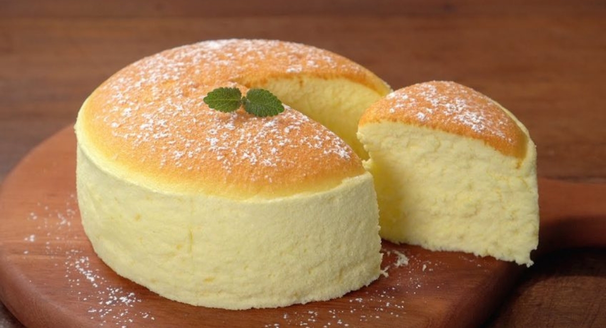 Bolo Japonês de Queijo: Desmancha na boca de tão delicioso