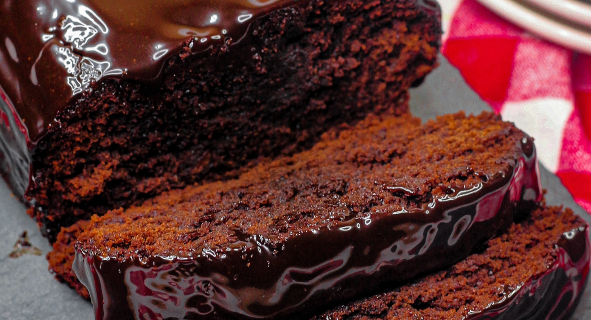 Hot Fudge Brownie Bread