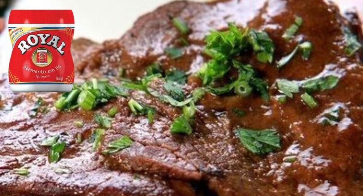 Bife com Pó Royal