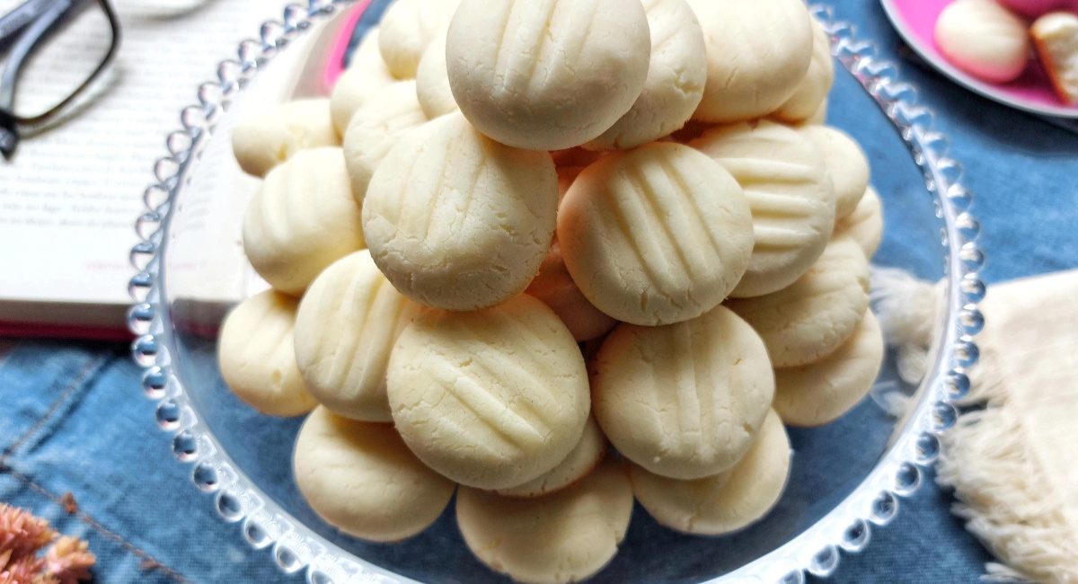 Biscoitinho de nata que derrete na boca