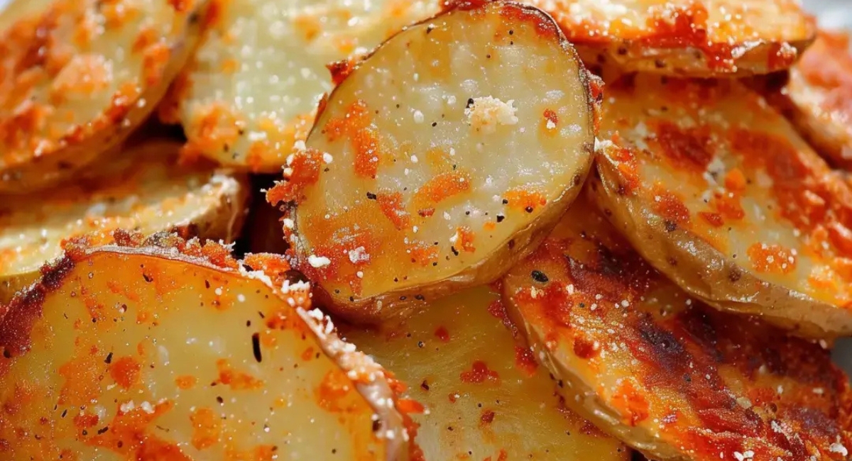 Crispy Crunchy Parmesan Potatoes