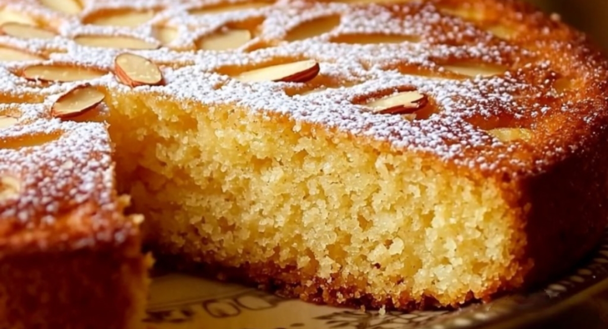 Gâteau fondant amandes et beurre