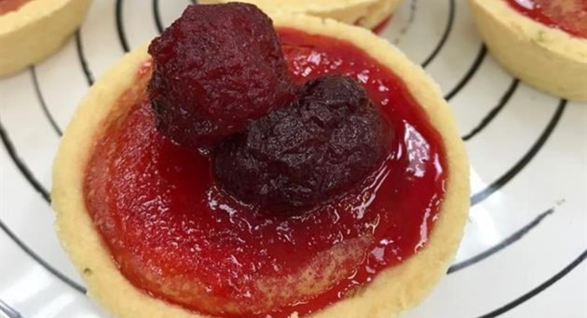 Tortinha doce com requeijão