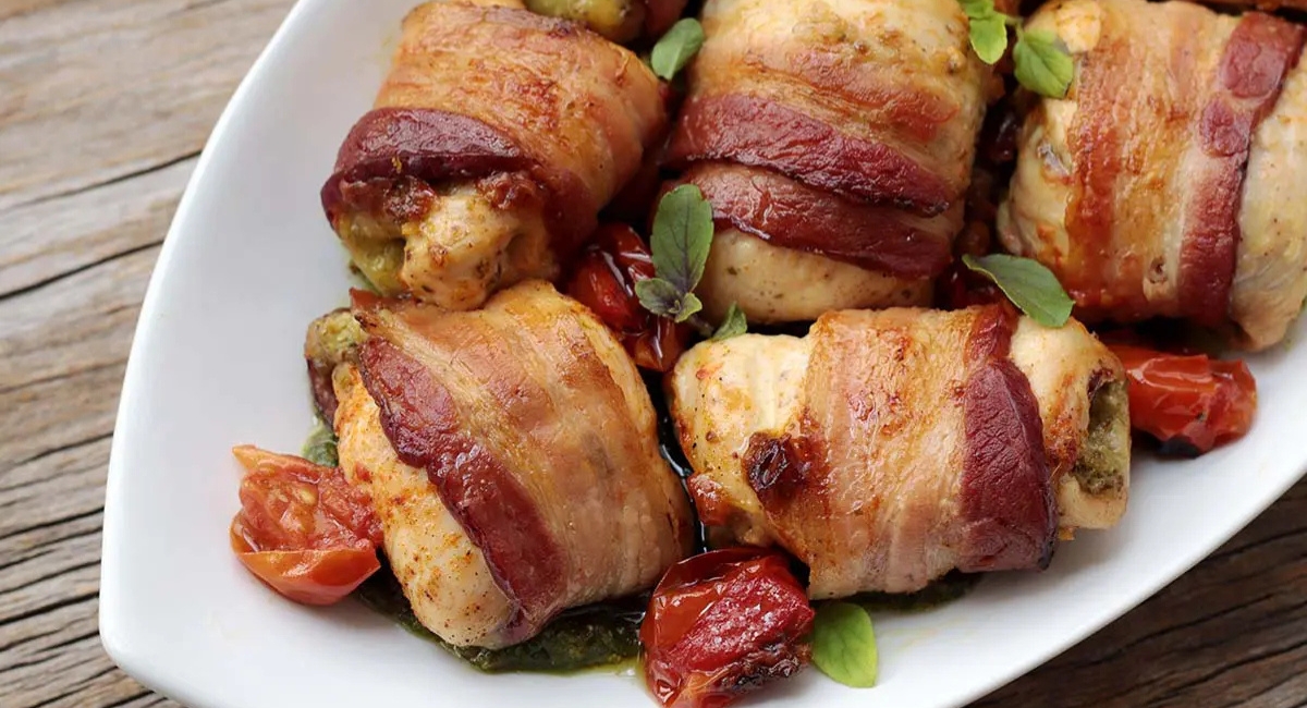 Frango com bacon