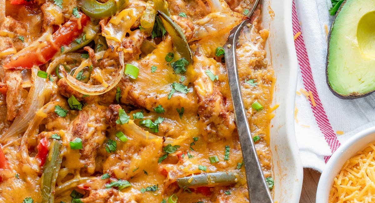 Fajita Chicken Casserole