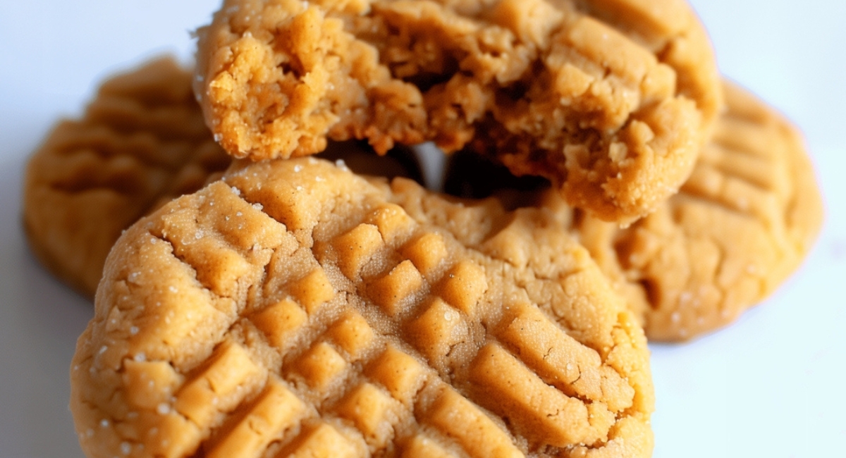 Easy Flourless Peanut Butter Cookies Recipe