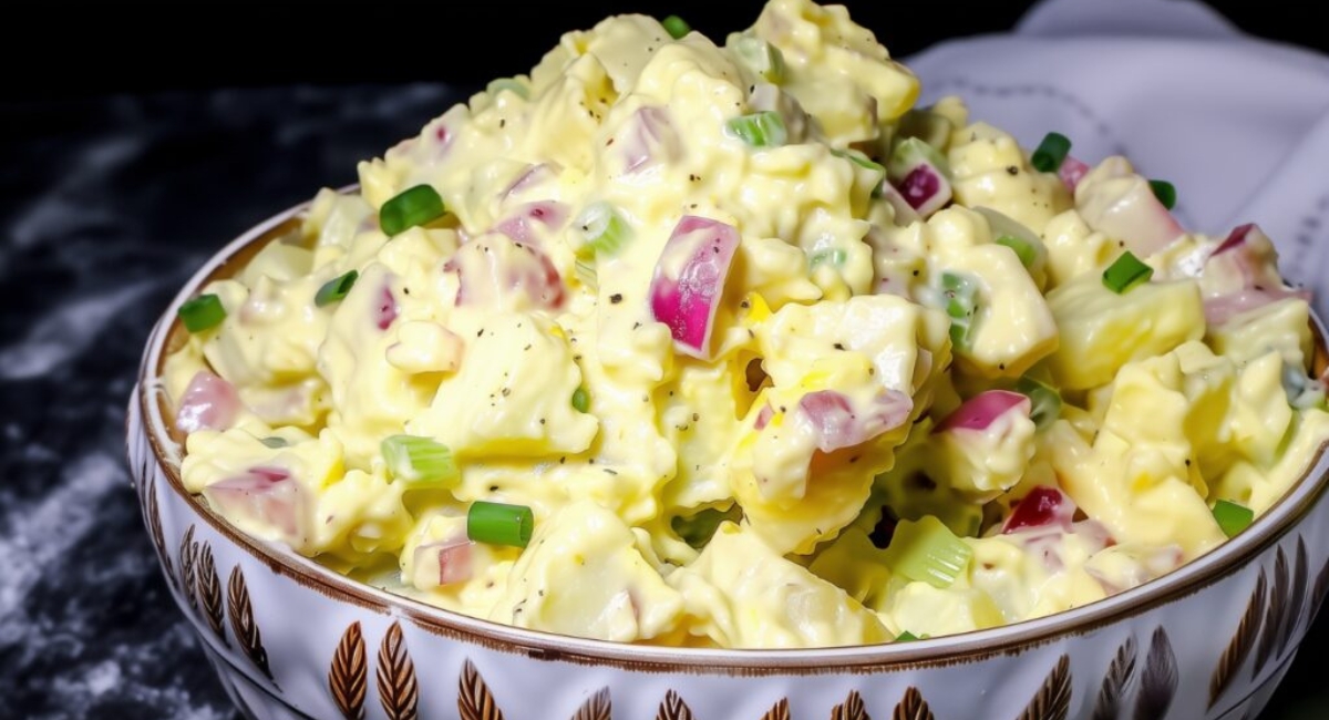 Famous Dill Pickle Potato Salad Recipe