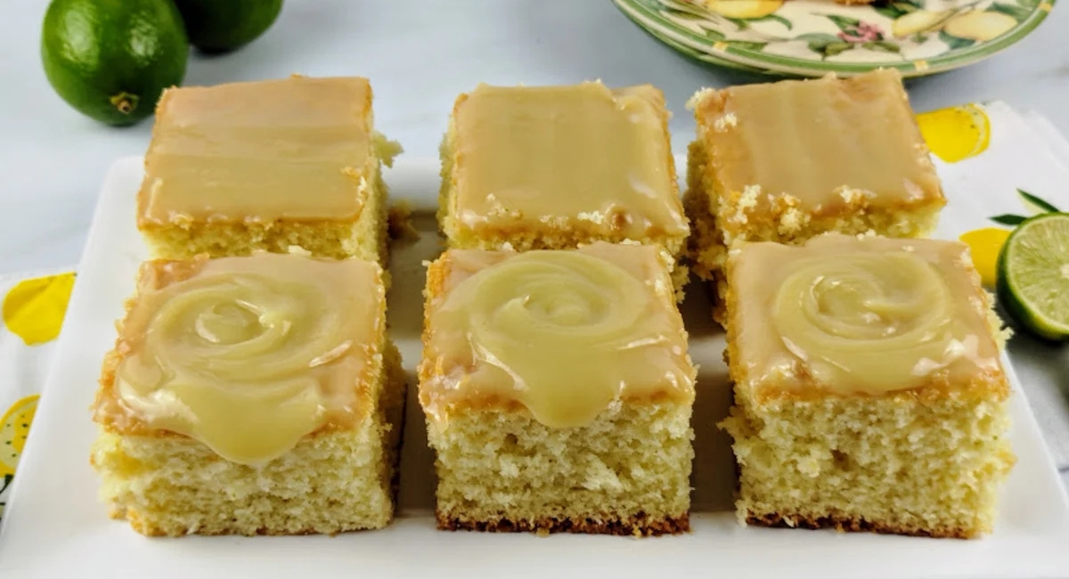 Bolo de limão fofinho