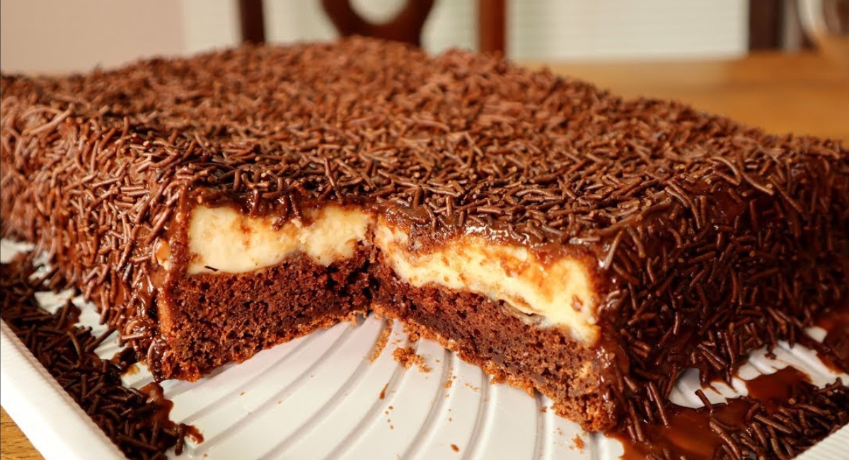 Bolo bomba de chocolate