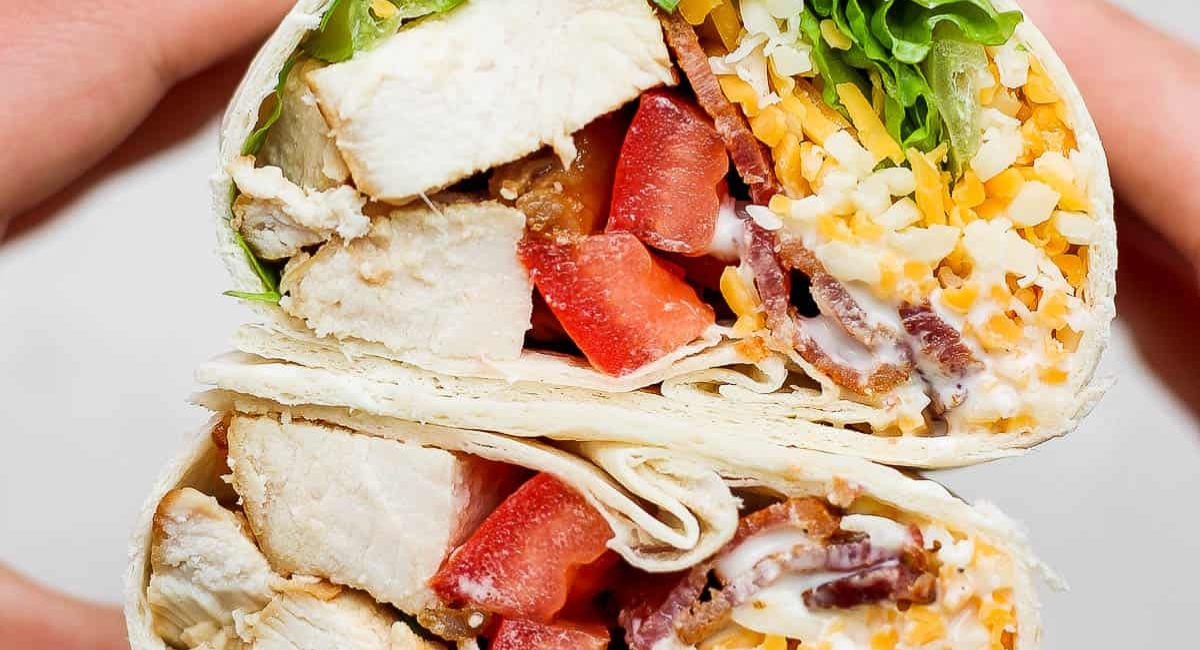 Cheesy Bacon Ranch Wraps