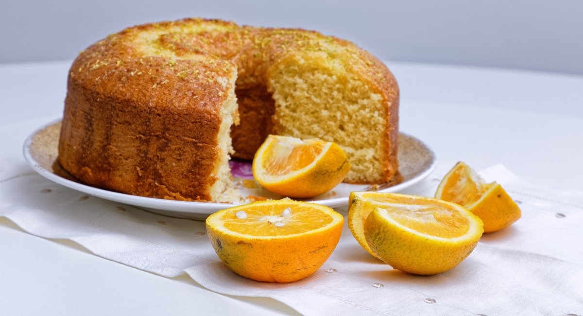 Bolo de Aveia, Mel e Laranja! Leve, Saudável e Irresistível!